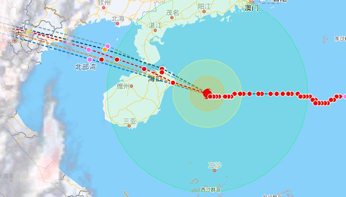 最新實(shí)時(shí)臺(tái)風(fēng)路徑更新，海南臺(tái)風(fēng)動(dòng)態(tài)????