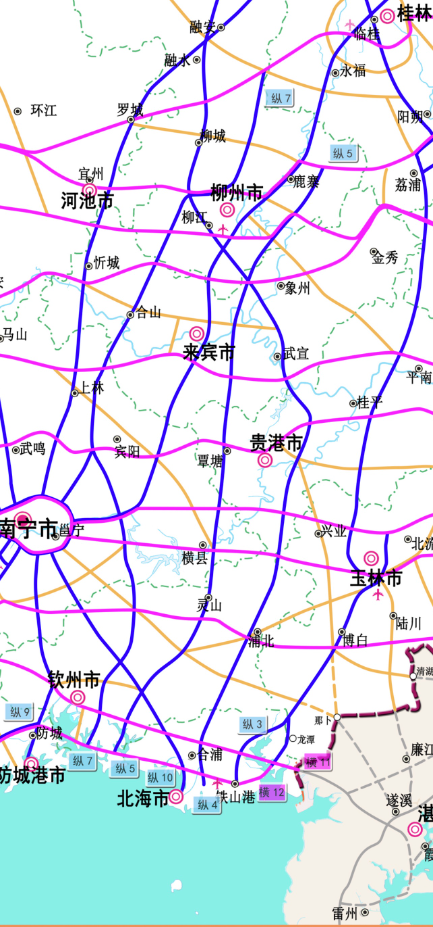 貴港最新交通規(guī)劃圖揭曉，未來(lái)交通藍(lán)圖揭曉?????